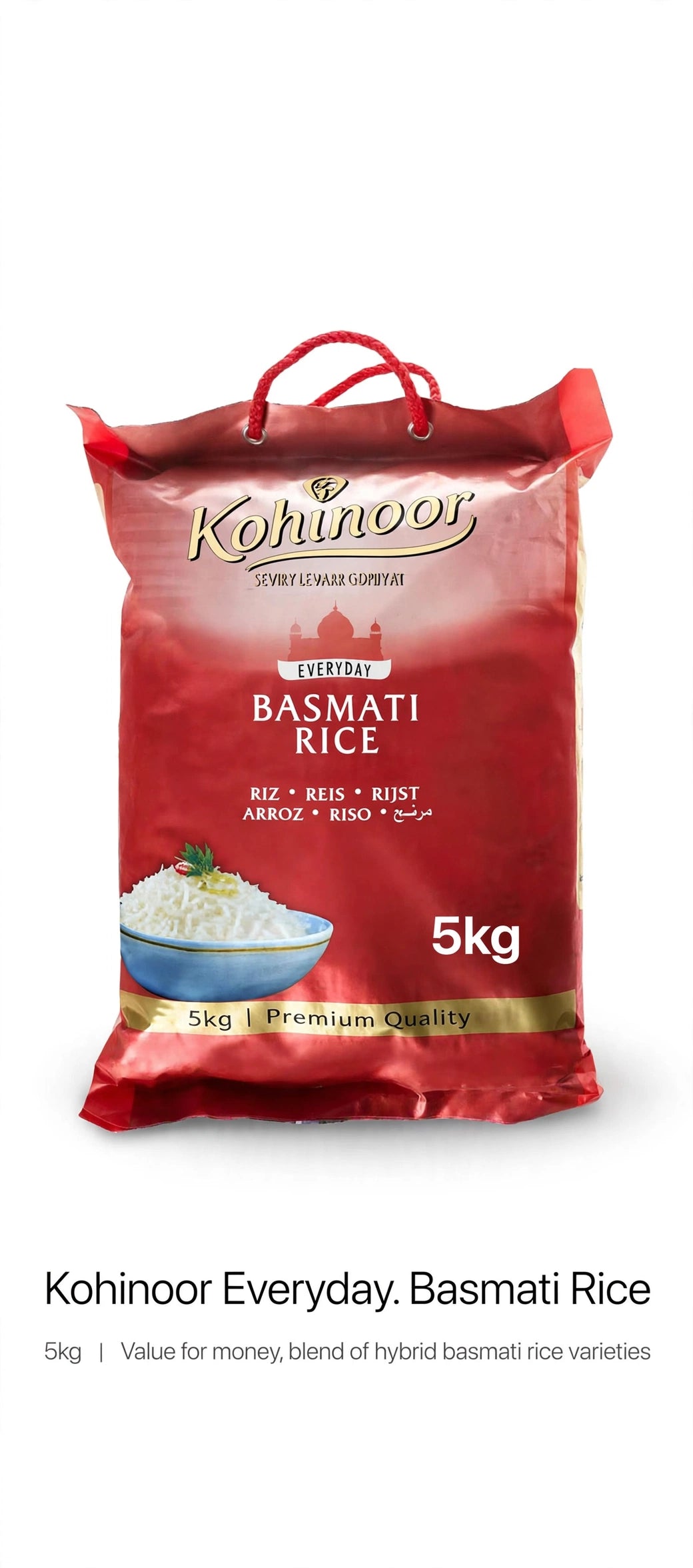 kohinoor (Everyday) Basmati Rice (4x5kg)